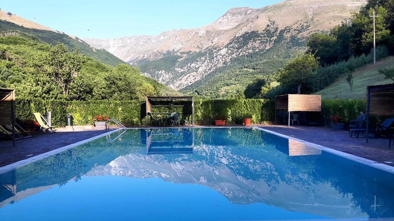La Baita Di Pilato Montemonaco Εξωτερικό φωτογραφία